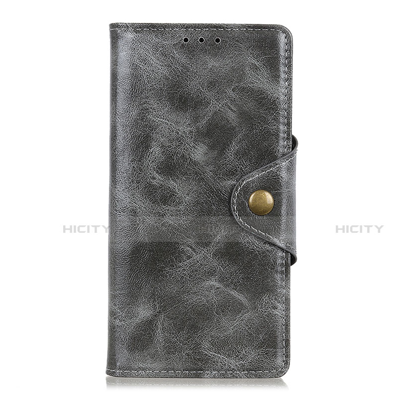 Custodia Portafoglio In Pelle Cover con Supporto L03 per Samsung Galaxy M31 Grigio