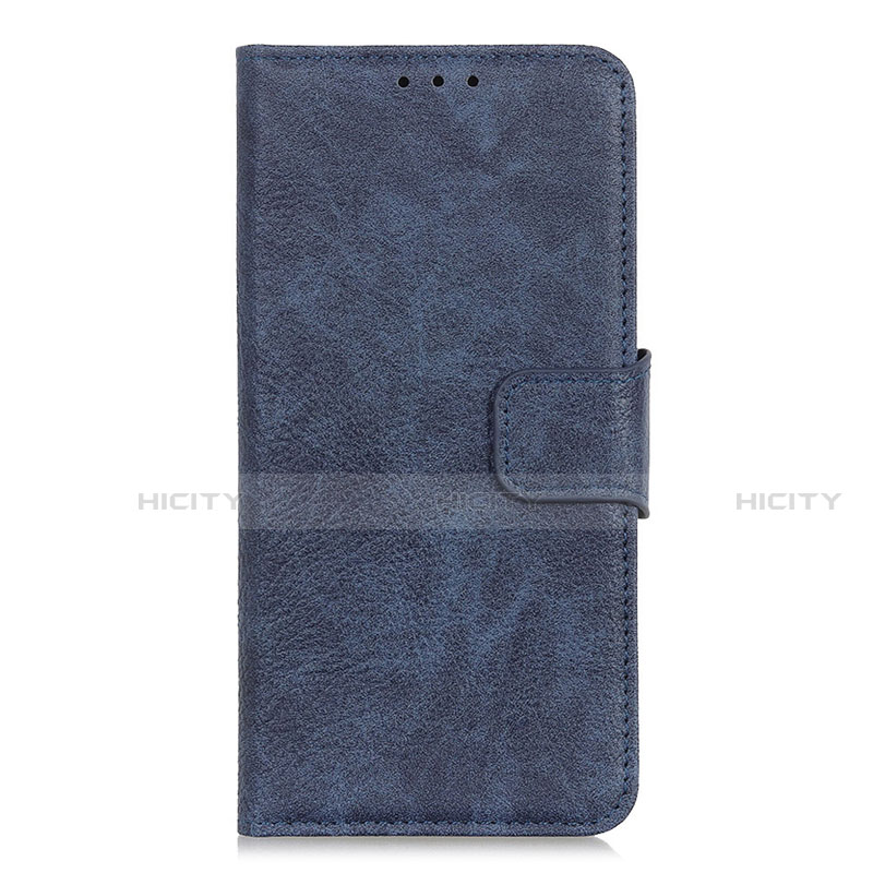 Custodia Portafoglio In Pelle Cover con Supporto L03 per Samsung Galaxy Note 20 5G Blu