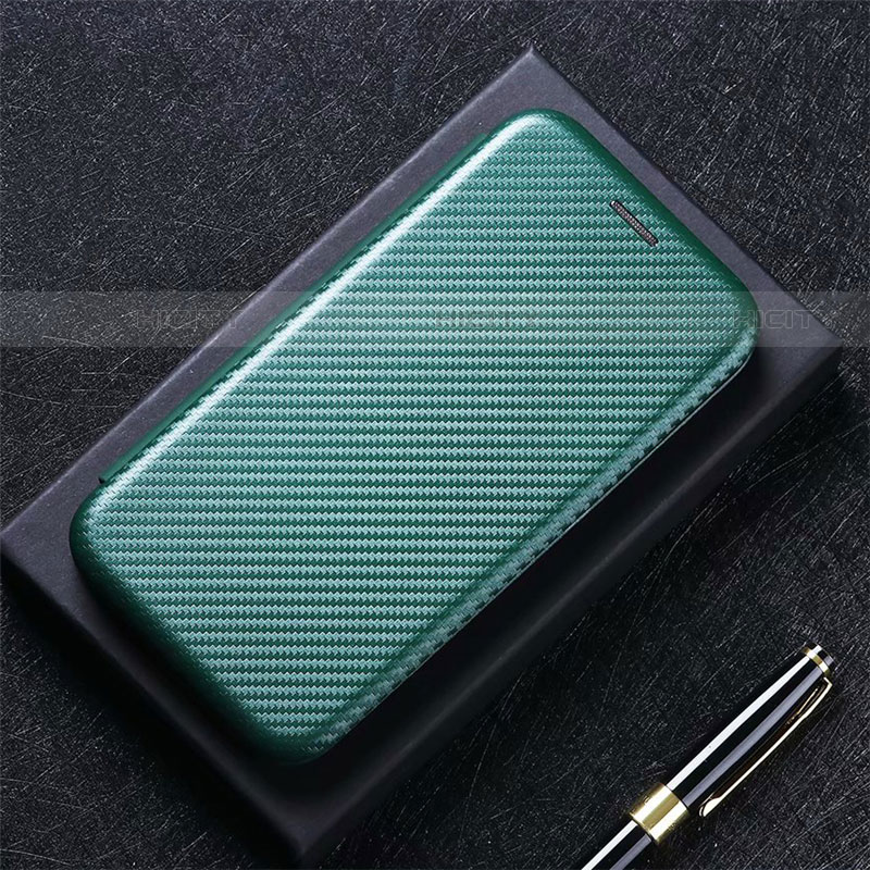Custodia Portafoglio In Pelle Cover con Supporto L03 per Samsung Galaxy S20 FE 5G Verde