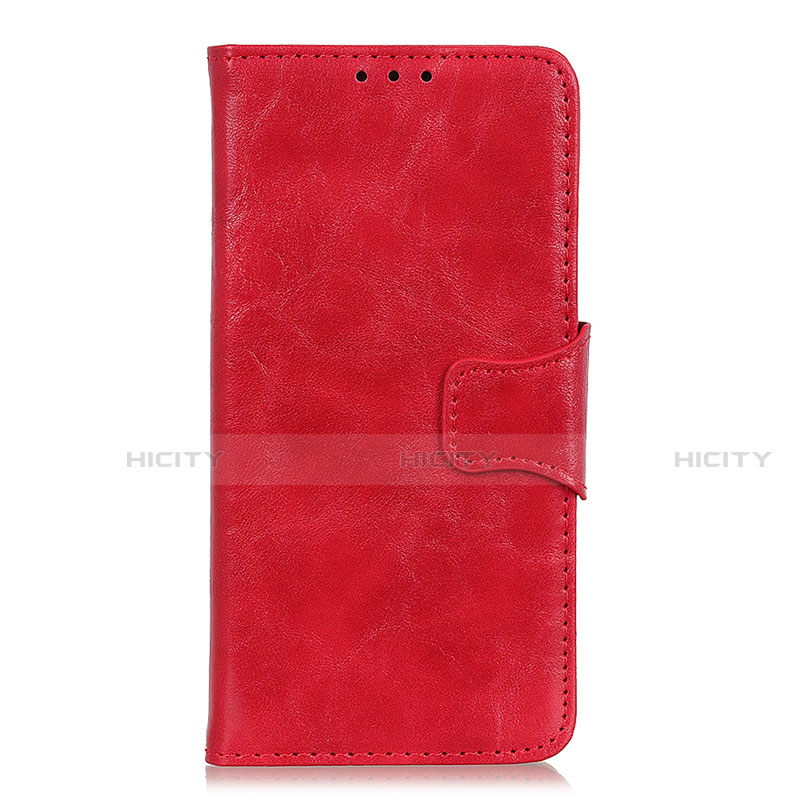 Custodia Portafoglio In Pelle Cover con Supporto L03 per Samsung Galaxy XCover Pro Rosso