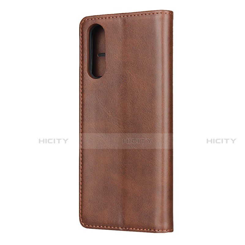 Custodia Portafoglio In Pelle Cover con Supporto L03 per Sony Xperia 10 II