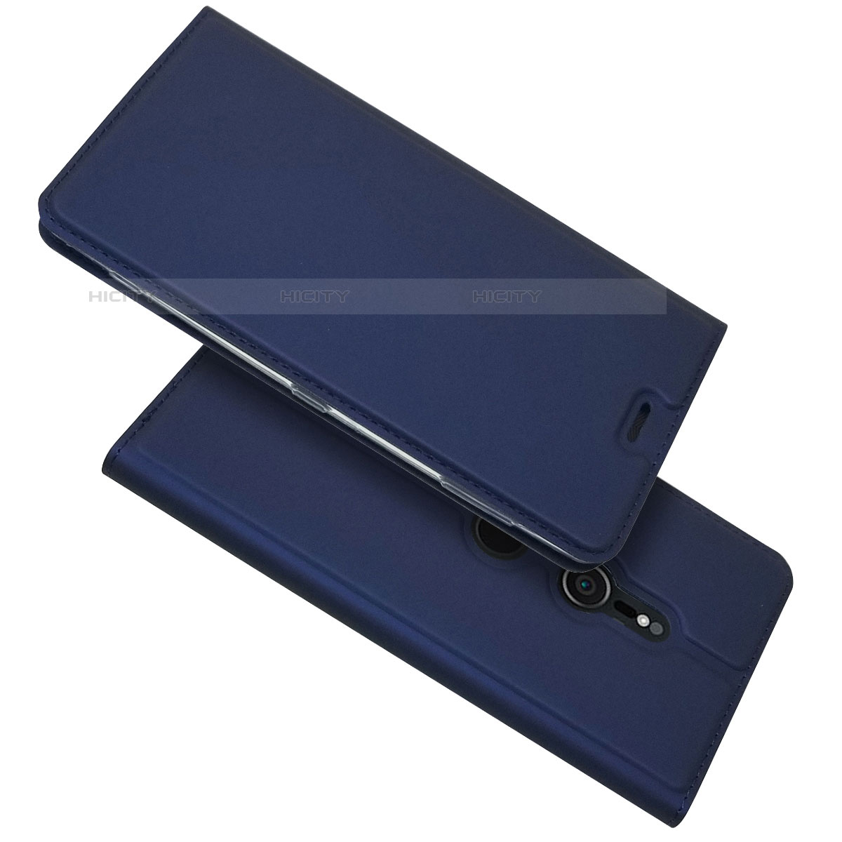 Custodia Portafoglio In Pelle Cover con Supporto L03 per Sony Xperia XZ2