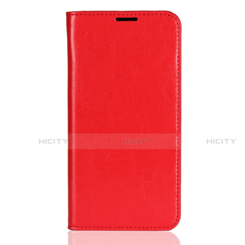 Custodia Portafoglio In Pelle Cover con Supporto L03 per Xiaomi Mi 8 Rosso