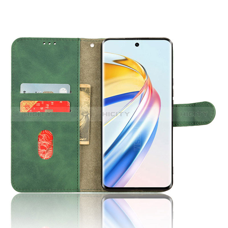 Custodia Portafoglio In Pelle Cover con Supporto L03Z per Huawei Honor X9b 5G