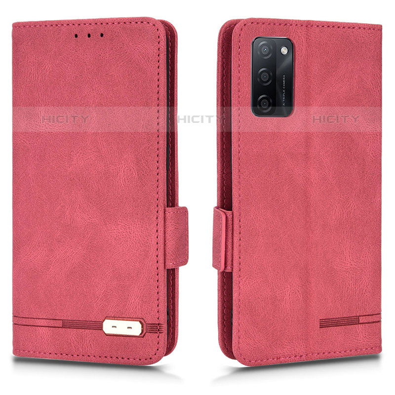 Custodia Portafoglio In Pelle Cover con Supporto L03Z per Oppo A55S 5G