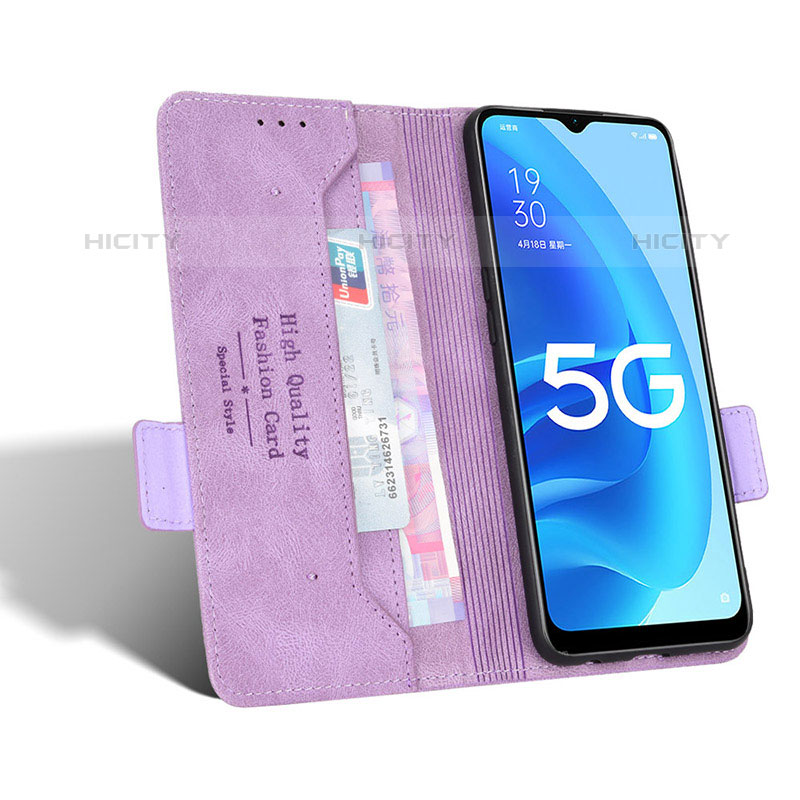 Custodia Portafoglio In Pelle Cover con Supporto L03Z per Oppo A55S 5G