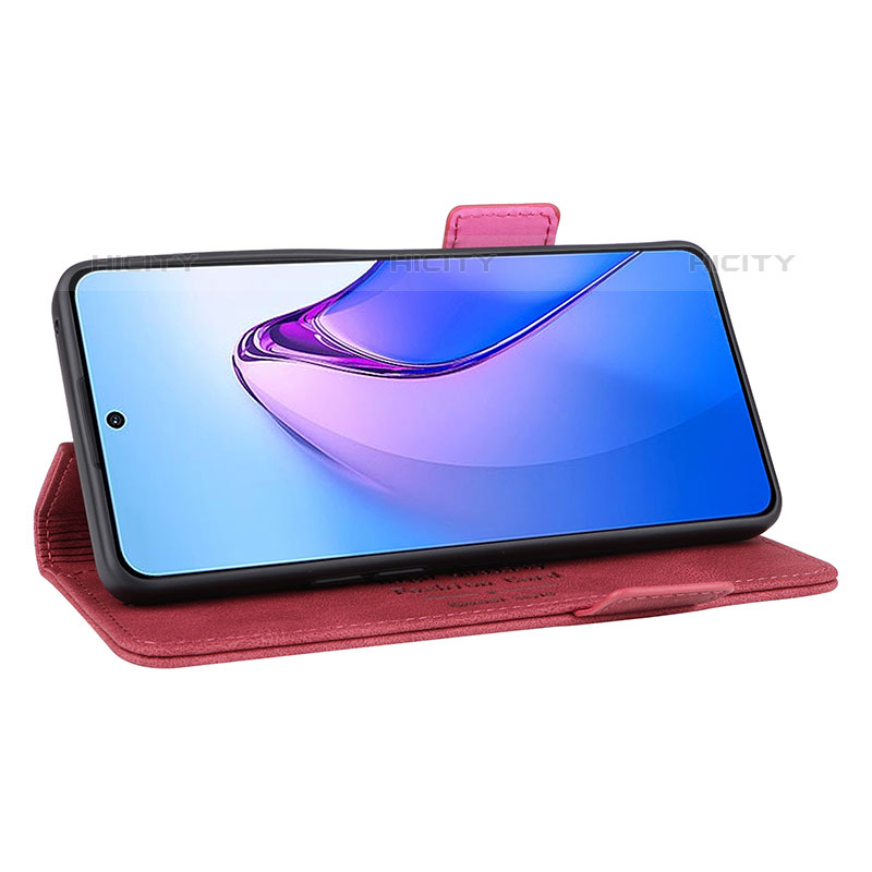 Custodia Portafoglio In Pelle Cover con Supporto L03Z per Oppo Reno8 Pro 5G