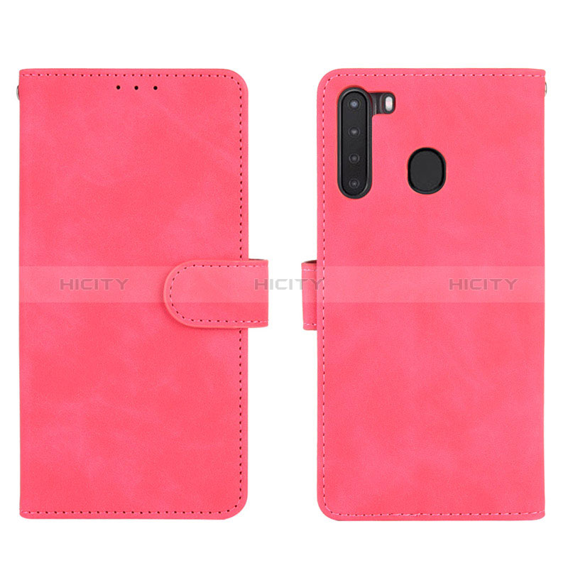 Custodia Portafoglio In Pelle Cover con Supporto L03Z per Samsung Galaxy A21