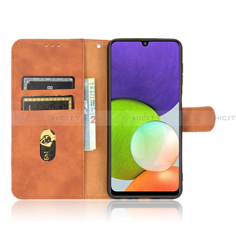Custodia Portafoglio In Pelle Cover con Supporto L03Z per Samsung Galaxy A22 4G