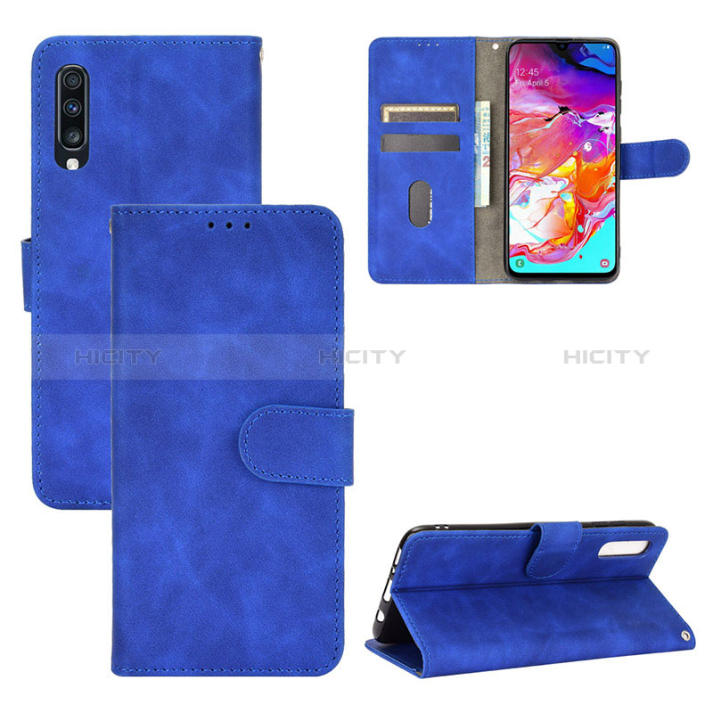 Custodia Portafoglio In Pelle Cover con Supporto L03Z per Samsung Galaxy A70