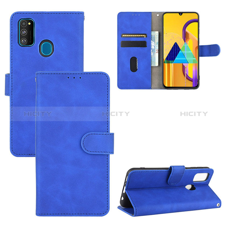 Custodia Portafoglio In Pelle Cover con Supporto L03Z per Samsung Galaxy M21