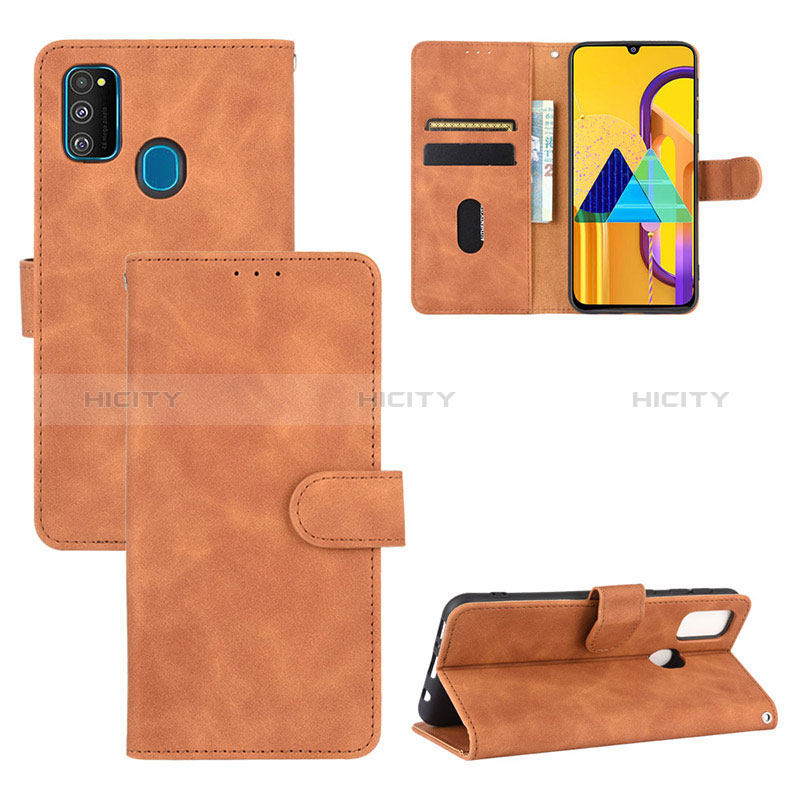 Custodia Portafoglio In Pelle Cover con Supporto L03Z per Samsung Galaxy M21