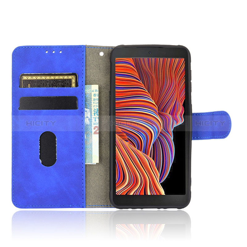 Custodia Portafoglio In Pelle Cover con Supporto L03Z per Samsung Galaxy XCover 5 SM-G525F