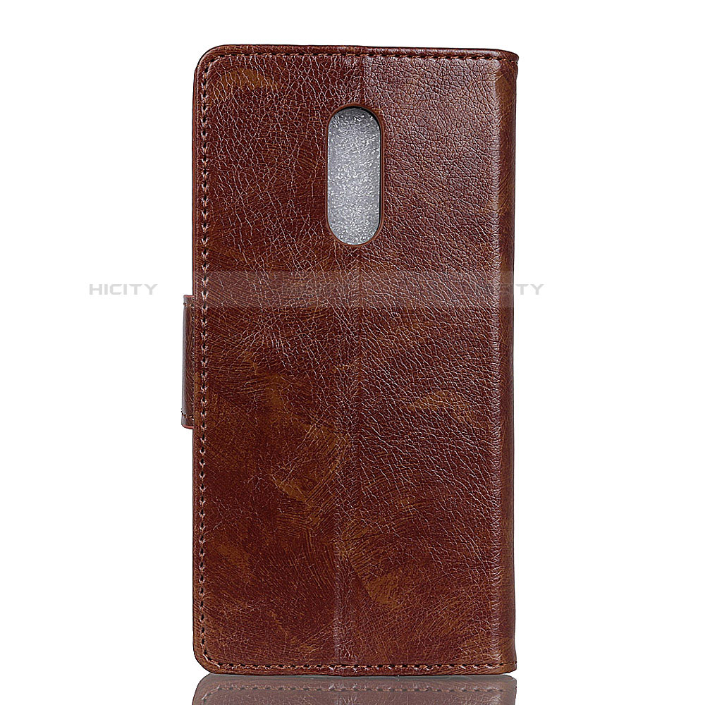 Custodia Portafoglio In Pelle Cover con Supporto L04 per Alcatel 3 (2019)