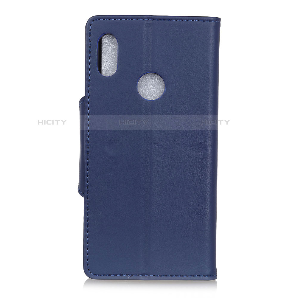 Custodia Portafoglio In Pelle Cover con Supporto L04 per BQ Vsmart joy 1 Blu