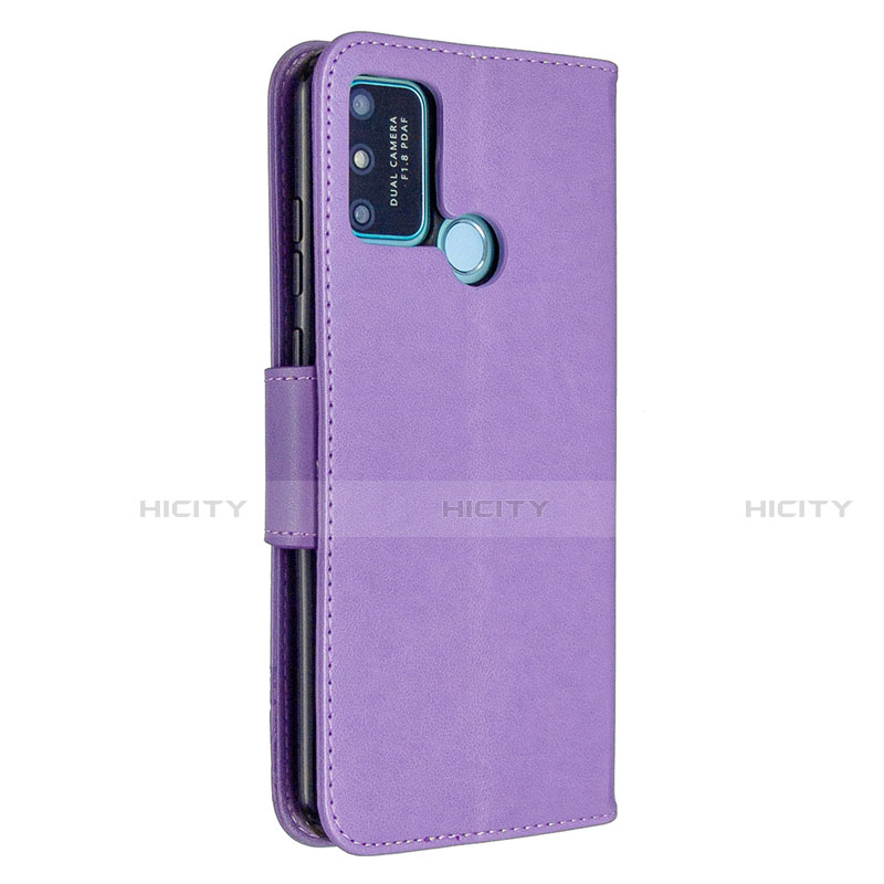 Custodia Portafoglio In Pelle Cover con Supporto L04 per Huawei Honor 9A