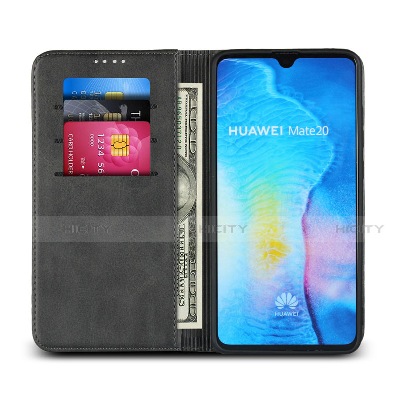 Custodia Portafoglio In Pelle Cover con Supporto L04 per Huawei Mate 20