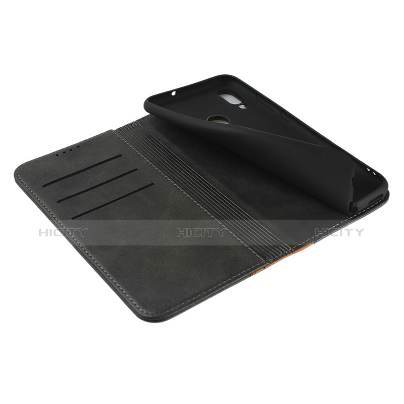 Custodia Portafoglio In Pelle Cover con Supporto L04 per Huawei P Smart (2019)