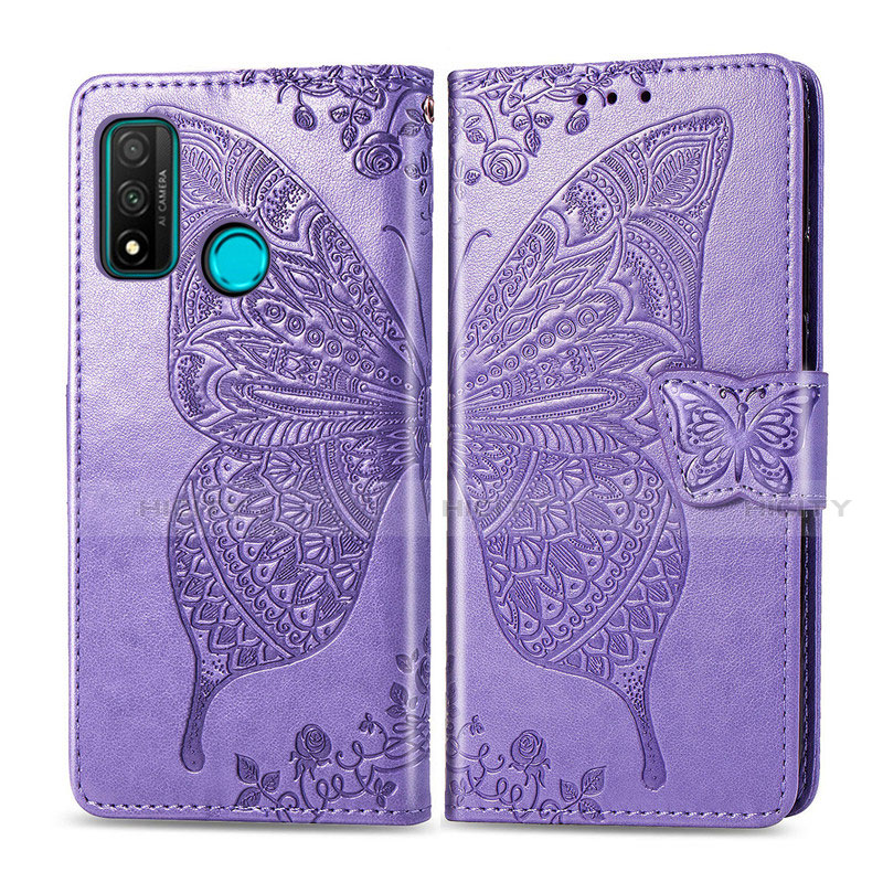 Custodia Portafoglio In Pelle Cover con Supporto L04 per Huawei P Smart (2020) Multicolore