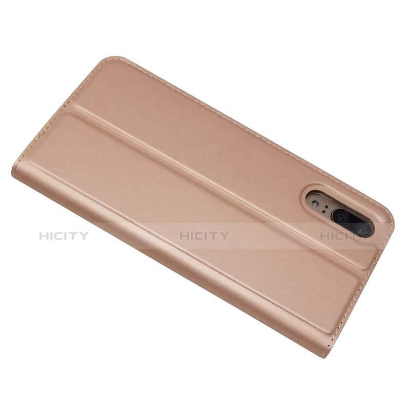 Custodia Portafoglio In Pelle Cover con Supporto L04 per Huawei P20