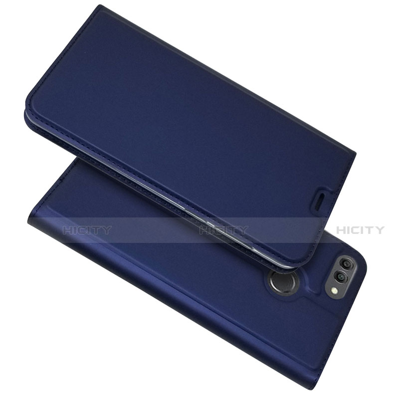 Custodia Portafoglio In Pelle Cover con Supporto L04 per Huawei Y9 (2018)