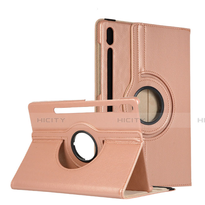 Custodia Portafoglio In Pelle Cover con Supporto L04 per Samsung Galaxy Tab S6 10.5 SM-T860