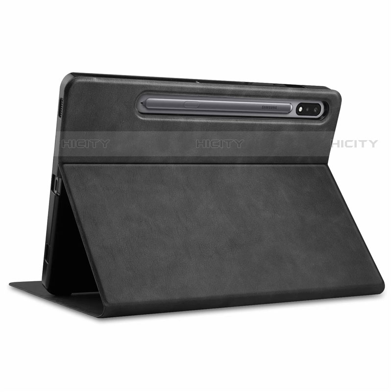 Custodia Portafoglio In Pelle Cover con Supporto L04 per Samsung Galaxy Tab S7 4G 11 SM-T875