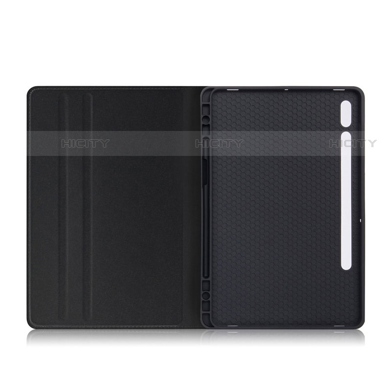 Custodia Portafoglio In Pelle Cover con Supporto L04 per Samsung Galaxy Tab S7 Plus 12.4 Wi-Fi SM-T970
