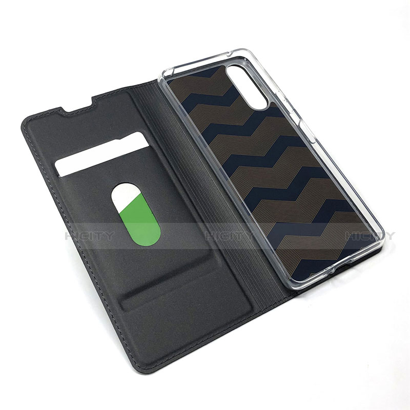 Custodia Portafoglio In Pelle Cover con Supporto L04 per Sony Xperia 10 II