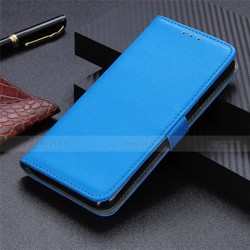 Custodia Portafoglio In Pelle Cover con Supporto L04 per Xiaomi Mi 10T Pro 5G Cielo Blu