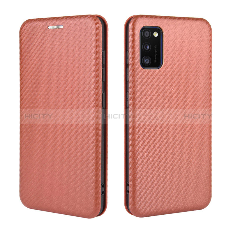 Custodia Portafoglio In Pelle Cover con Supporto L04Z per Samsung Galaxy A41