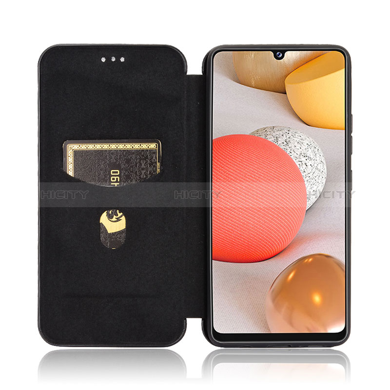 Custodia Portafoglio In Pelle Cover con Supporto L04Z per Samsung Galaxy A42 5G