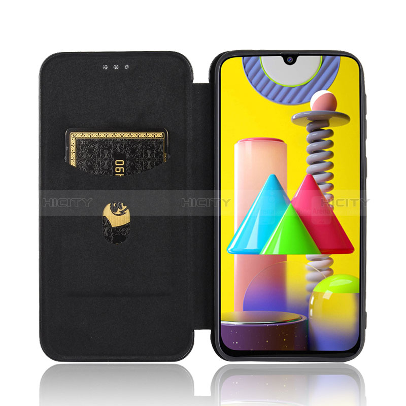 Custodia Portafoglio In Pelle Cover con Supporto L04Z per Samsung Galaxy M31 Prime Edition