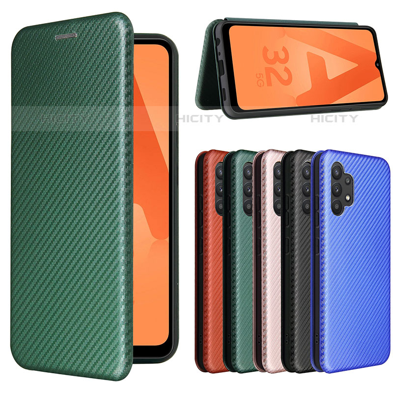 Custodia Portafoglio In Pelle Cover con Supporto L04Z per Samsung Galaxy M32 5G