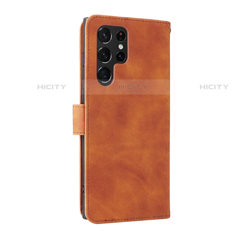 Custodia Portafoglio In Pelle Cover con Supporto L04Z per Samsung Galaxy S21 Ultra 5G