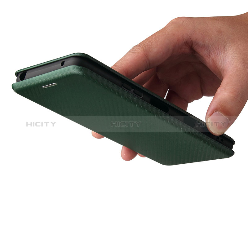 Custodia Portafoglio In Pelle Cover con Supporto L04Z per Sony Xperia 10 III