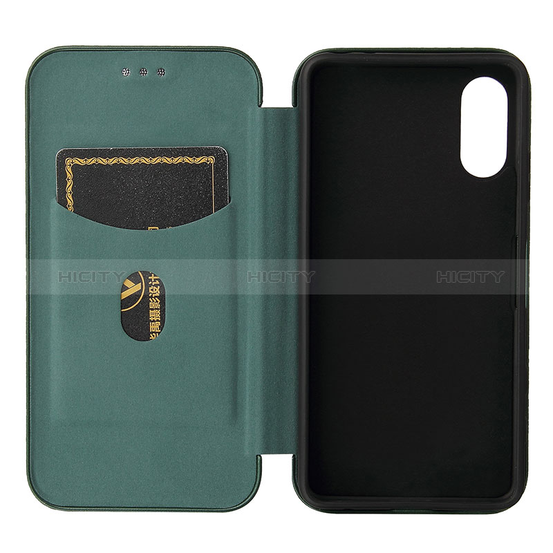 Custodia Portafoglio In Pelle Cover con Supporto L04Z per Sony Xperia Ace II