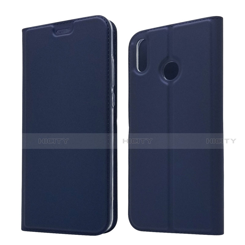 Custodia Portafoglio In Pelle Cover con Supporto L05 per Huawei Honor 8X Blu