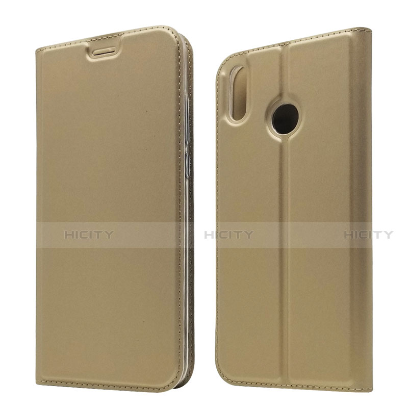 Custodia Portafoglio In Pelle Cover con Supporto L05 per Huawei Honor 8X Oro