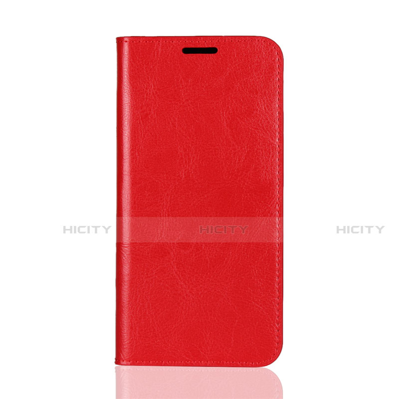 Custodia Portafoglio In Pelle Cover con Supporto L05 per Huawei Mate 20 Lite Rosso