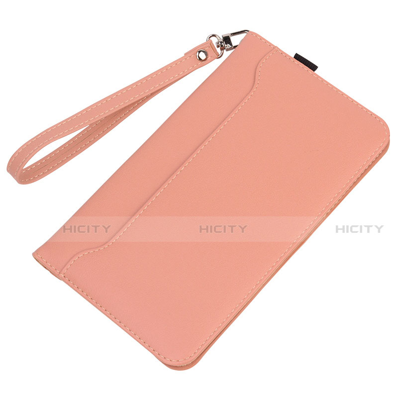 Custodia Portafoglio In Pelle Cover con Supporto L05 per Huawei MatePad 10.4 Rosa