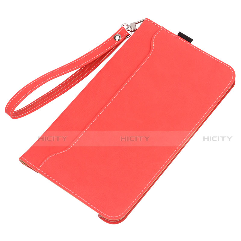 Custodia Portafoglio In Pelle Cover con Supporto L05 per Huawei MatePad 10.4 Rosso