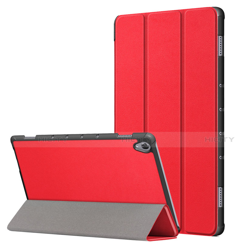 Custodia Portafoglio In Pelle Cover con Supporto L05 per Huawei MatePad 10.8 Rosso