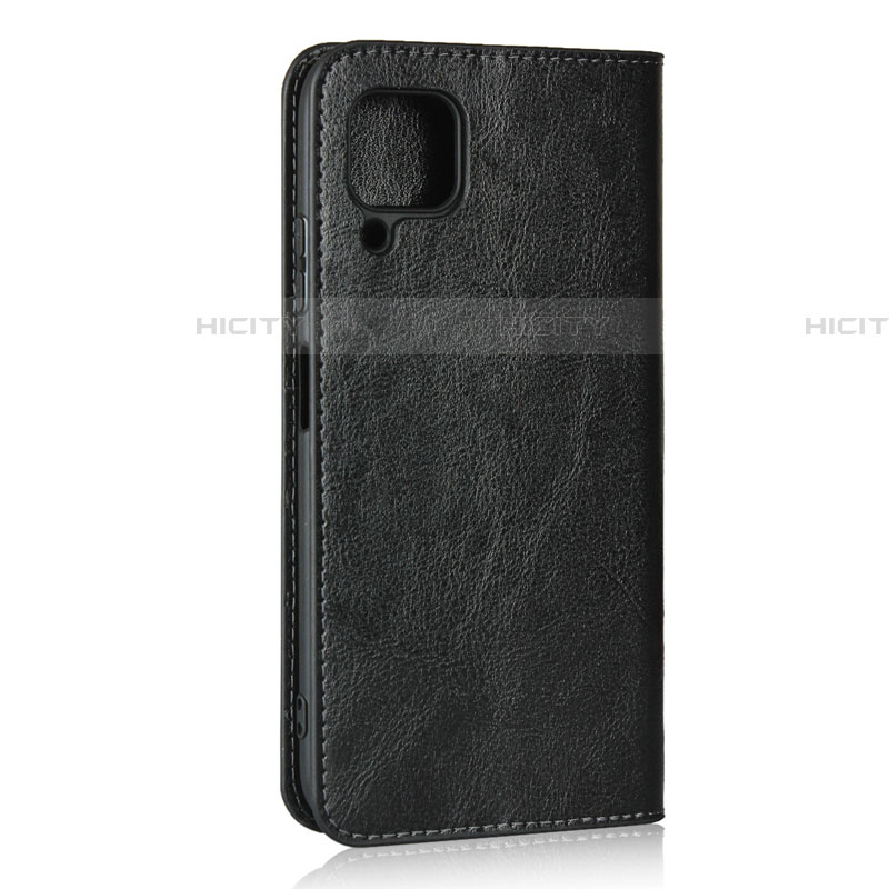 Custodia Portafoglio In Pelle Cover con Supporto L05 per Huawei P40 Lite Nero