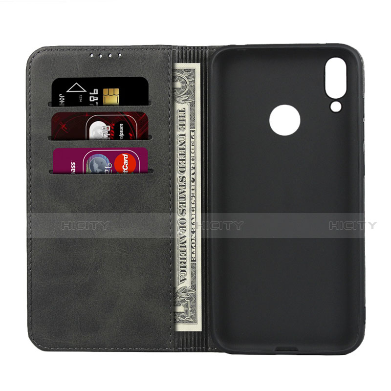 Custodia Portafoglio In Pelle Cover con Supporto L05 per Huawei Y7 (2019)