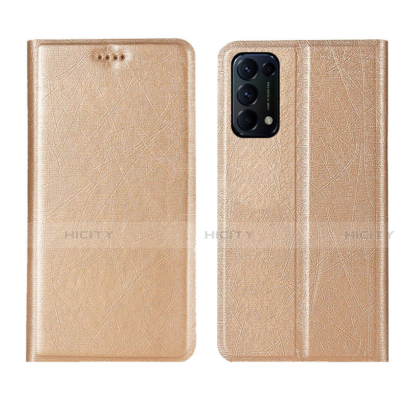 Custodia Portafoglio In Pelle Cover con Supporto L05 per Oppo Reno5 Pro 5G