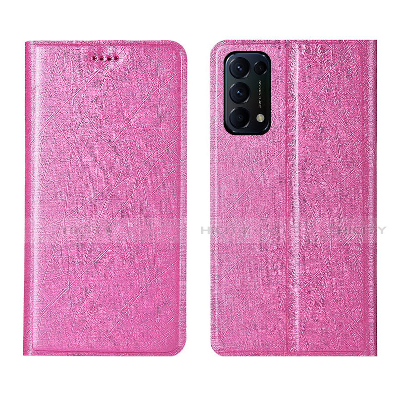 Custodia Portafoglio In Pelle Cover con Supporto L05 per Oppo Reno5 Pro 5G