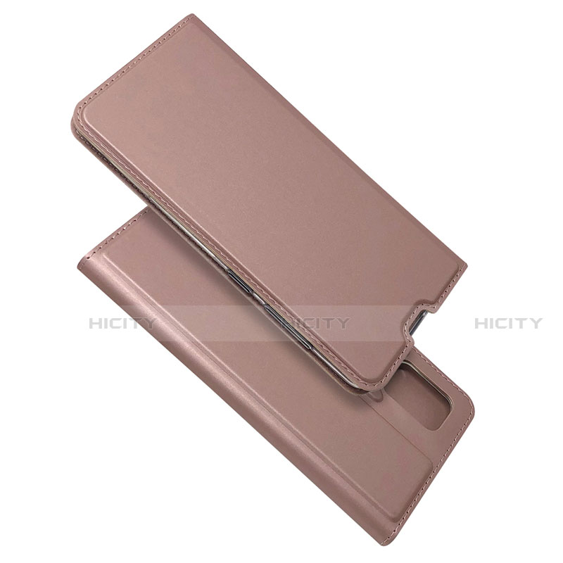 Custodia Portafoglio In Pelle Cover con Supporto L05 per Samsung Galaxy A51 4G Oro Rosa