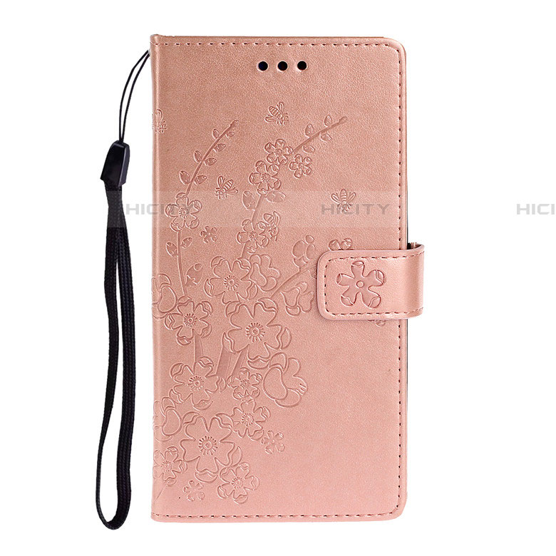 Custodia Portafoglio In Pelle Cover con Supporto L05 per Samsung Galaxy A51 5G Oro Rosa