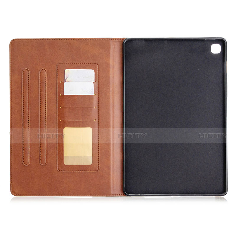 Custodia Portafoglio In Pelle Cover con Supporto L05 per Samsung Galaxy Tab S5e 4G 10.5 SM-T725